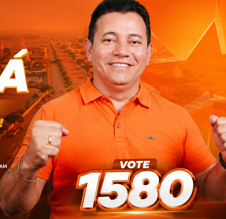 Rômulo Monteiro, candidato a Deputado Federal pelo Amapá, número 1580